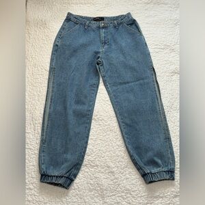 DenimCo Lab Slit Open Leg Jeans